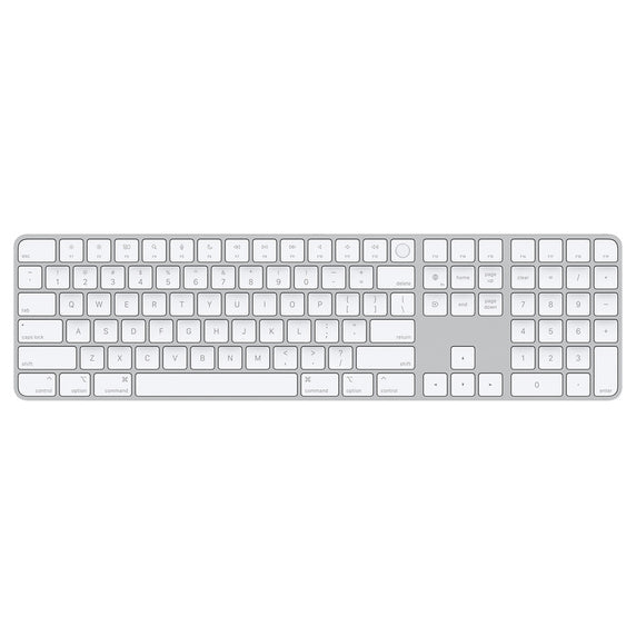 蘋果精巧鍵盤配備Touch ID及數字鍵盤，適用於配備Apple智能鍵盤的Mac電腦 - 中文